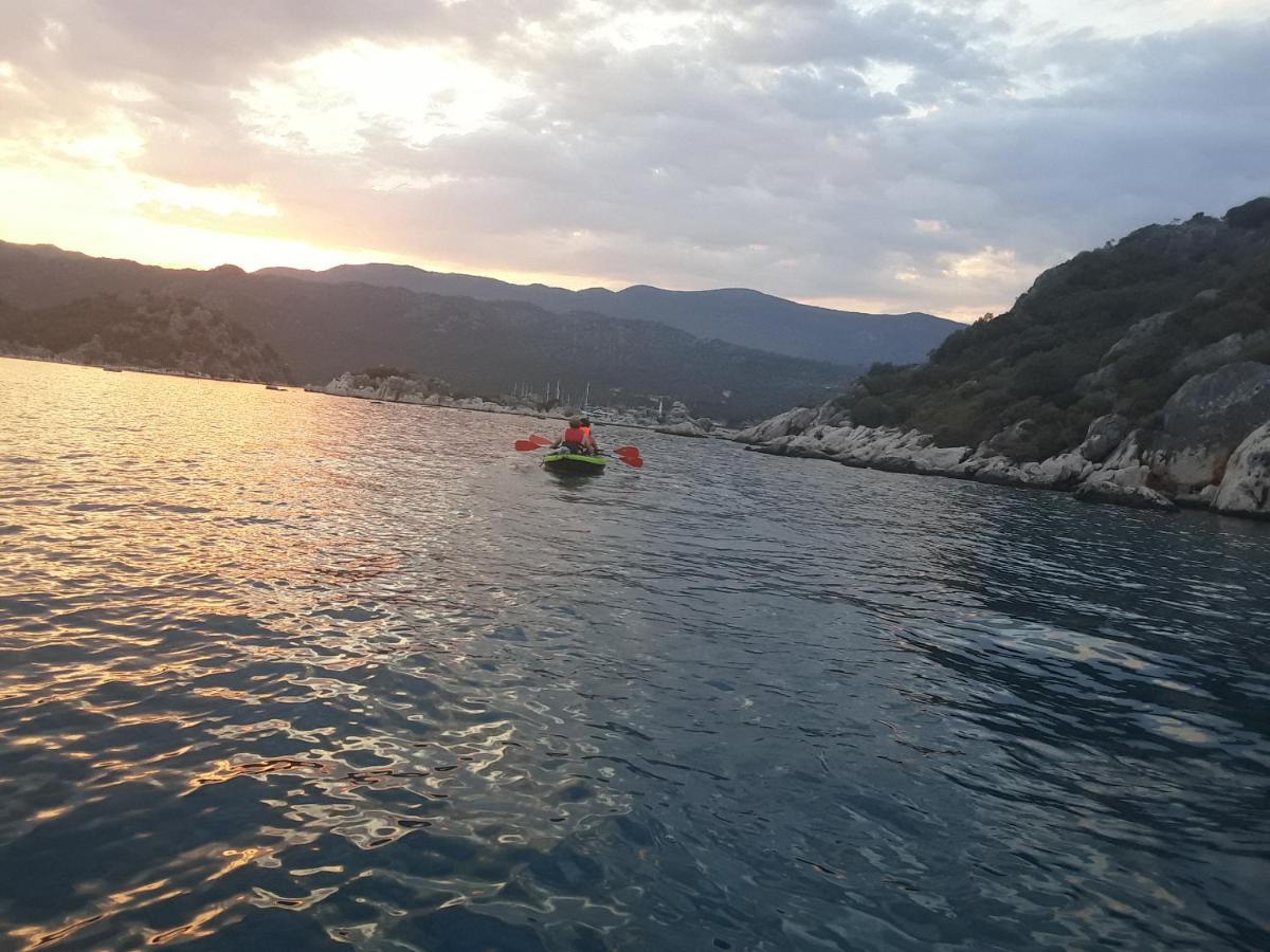 Hotel Cennet Pansiyon Kaleucagız Zimmer foto